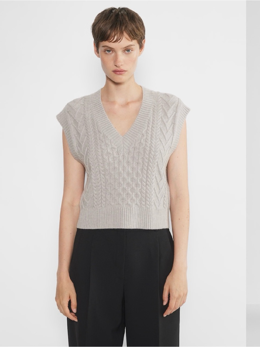 Babaton Emporia Merino Wool Sweater Vest
